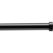 Tringle à Rideau extensible pour Rideaux grandes, réglable de 240 à 340 cm, Métal, Noir
