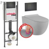 Wirquin Pro - Pack complet wc bâti Initio + Cuvette
