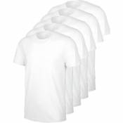 Würth Modyf - Lot de 5 tee-shirts de travail 180 blancs xxl - Blanc