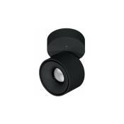 Beneito Faure - Applique led ronde noire orientable Mini Concord Tricolore 7w