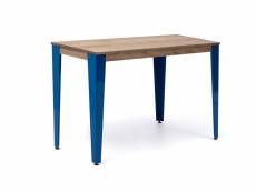 Console lunds 39x70x75cm bleu-vieilli. Box furniture
