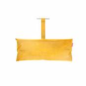 Coussin / Pour hamac Headdemock - Fatboy 69 x 29 cm jaune en tissu