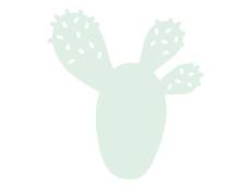 Dessous de plat en métal Bouquet Sauvage Cactus Menthe Glaciale - Fermob