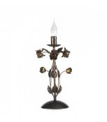 Lampe de table CAROLINA Candle Métal Bronze