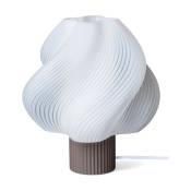 Lampe de table mocha 34 cm Soft serve grande - Crème