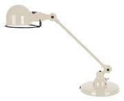 Lampe de table Signal / 1 bras - L 40 cm - Jieldé blanc en métal