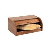 Machieraldo - Boîte à pain Bois Serrandina Noyer cm 39X25 h 17