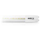 Miidex Lighting - Boite de 10 tubes led T8 - Phase/neutre même côté IP20 1500mm - 4000K Blanc neutre - 16W - tube haute performance THD10% (sans pet)