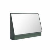 Miroir à poser Lucarne Large / L 50 x H 34 cm - Céramique - Moustache vert en céramique