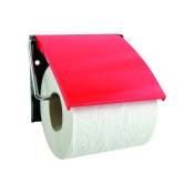 MSV - Porte rouleau papier wc Mural Rouge Rouge