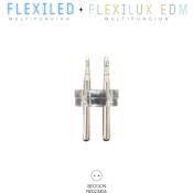 Picot de connexion tube flexilux/flexiled 13mm 2 voies
