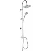 Sets de douche - Colonne de douche, douche de tête et douche à main avec support et flexible, hauteur 1060 mm, chrome SET030,0 - Novaservis