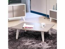 Table basse prism - taupe - symbiosis