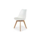 The Home Deco Factory - Chaise Scandinave Avec Coussin