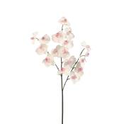 Tige d'orchidée phalaenopsis artificielle rose et