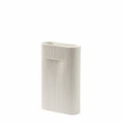 Vase Ridge Medium / H 35 cm - Céramique - Muuto blanc en céramique