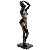Amadeus - Statue Femme Alix 40 cm Noir