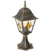 Antigua - Lampe sur pied extérieur - 1 lumière - l 18.4 cm - Doré - Classique/Antique - éclairage extérieur - Doré - Qazqa