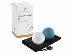 Balle de massage - capital sports dacso - kit essential - 2 x balles de 6 cm - pour auto-massage