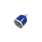 Cartouche de recharge EDM pour mitigeurs - 40 mm - Bleu
