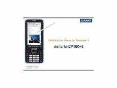 Casio fx-cp400+e - calculatrice graphique couleur à écran tactile FX-CP400+E