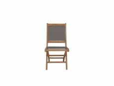 Chaise bois screen marron 45x60x90cm - bois, screen - décoration d'autrefois