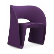Fauteuil design violet Raviolo - Magis