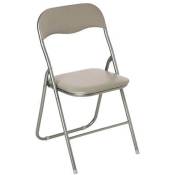 Five - Taupe - chaise pliante de base 44x52x79 cm - Taupe