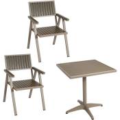 Jamais utilisé] Lot de 2 chaises de jardin + table