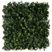 Karat - Décoration murale en plantes artificielles Gardenia 50 x 50 cm - Vert