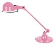 Lampe de table Signal / 1 bras - L 40 cm - Jieldé rose en métal