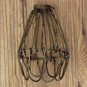 MASUNN Vintage Pendentif Ampoule Lampe De Garde Cage