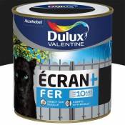 Peinture Ecran+ Fer protection antirouille Dulux Valentine brillant noir RAL 9005 0 5L