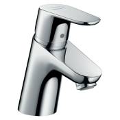 Robinet lave-mains Focus 70 eau froide sans tirette ni vidage chromé - chrome - Hansgrohe