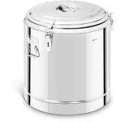 Royal Catering - Conter Isotherme Thermobox Isolation Thermique Acier Inox Empilable 50 Litres