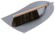Set pelle & balayette Dustpan & broom - Normann Copenhagen gris en plastique