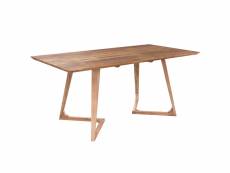 Table rectangulaire pita 6 personnes en bois 175 cm