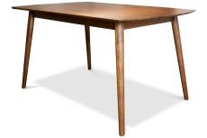 Table scandinave en bois marron