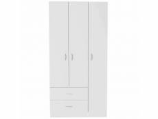 Tuhome 3-door cabinet, 90 cm an, 180 cm a, 47 cm p,