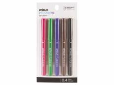 5 stylos 'infusible ink' pointe fine 0.4 mm - cricut 2006257