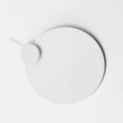 Applique Eclipse Ellipse / LED - Ø 60 cm - Ingo Maurer blanc en métal