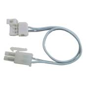 Câble de connexion rapide pour bande led - Largeur : 8 mm - Longueur : 200 mm Lampo