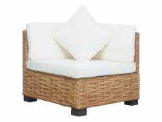 Canapé d'angle | canapé scandinave sofa avec coussins