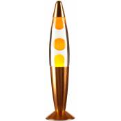 Lampe à Lave Timmy Cire Orange 36cm G9 Rétro - orange,