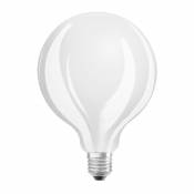Osram Parathom Classic LED E27 Globe Dépolie 7.5W 1055lm - 827 Blanc Très Chaud Dimmable - Équivalent 75W - 2700K - Blanc Très Chaud