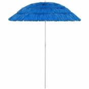 Parasol de plage - Parasol de Jardin Parasol droit Hawaii Bleu 180 cm BV563892 Bonnevie Bleu