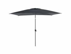 Parasol terrasse inclinable 3x2 m gris