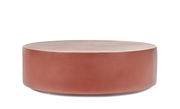 Table basse Pawn / Ø 68 x H 20 cm - Fibre polyester - Serax rouge en céramique