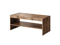 Table basse style contemporain 120 cm bois