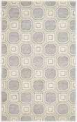 Tapis Polyester/laine Argent 120 X 180
